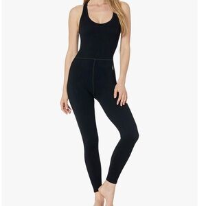 Free People Black Sleeveless Jumpsuit